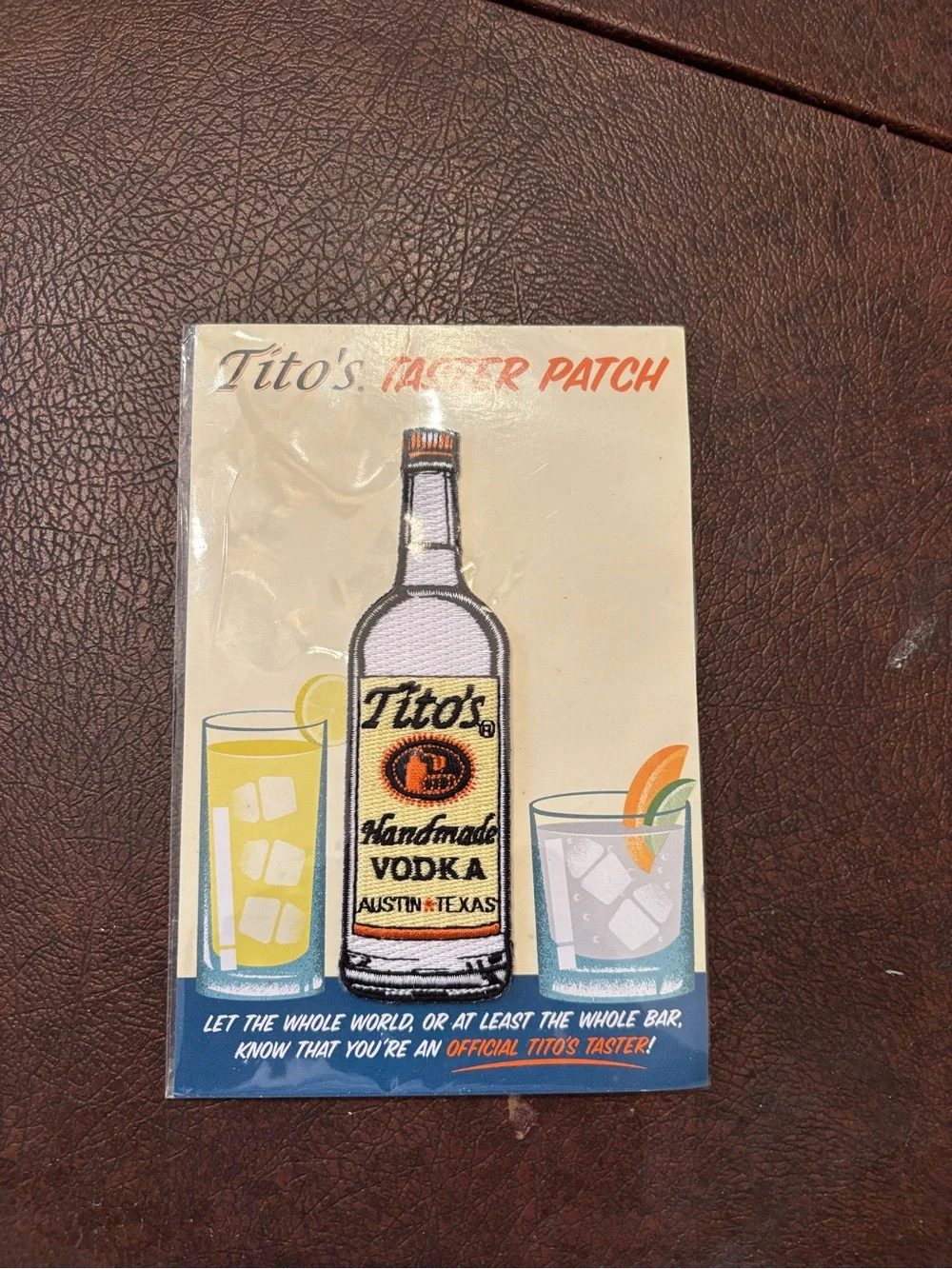 Tito’s Vodka Taster Patch